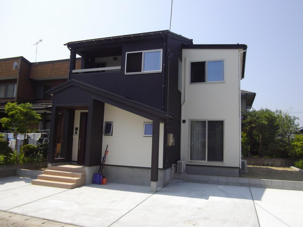 阿賀野市学校町K様邸の外観