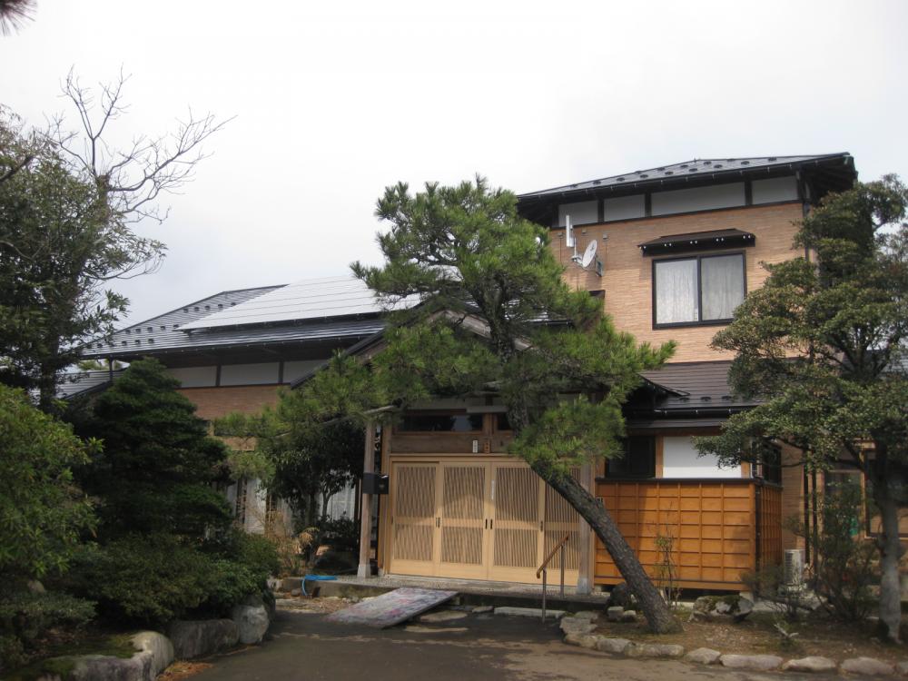 阿賀野市K様邸の屋根・外壁のリフォーム後の外観