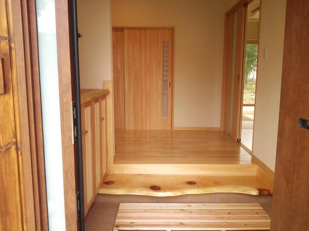阿賀野市W様邸の玄関