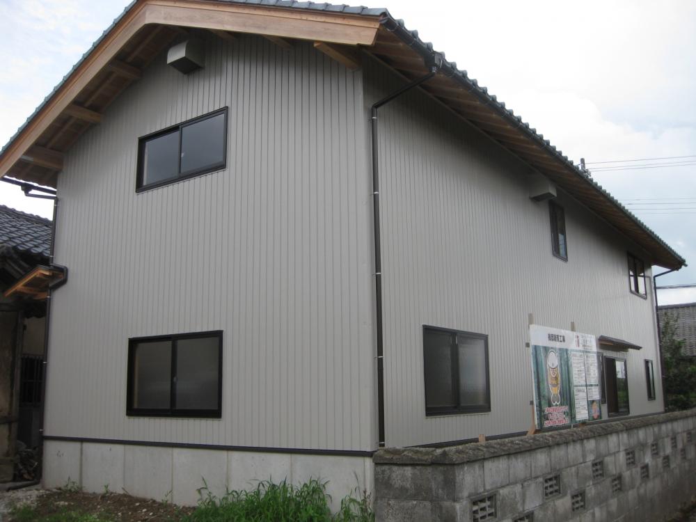 阿賀野市S様邸農舎の外観