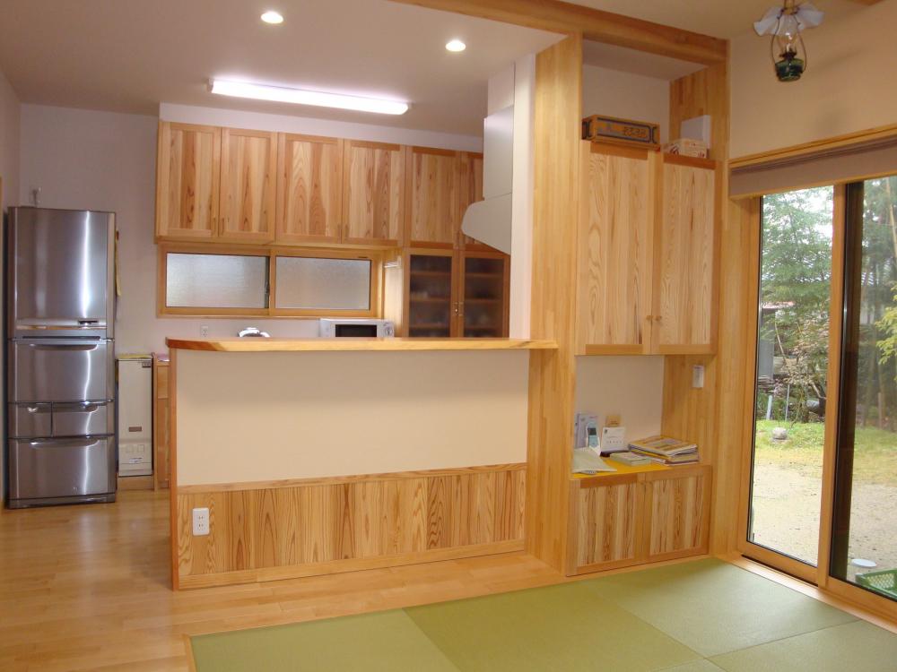 阿賀野市里地内I様邸のキッチン