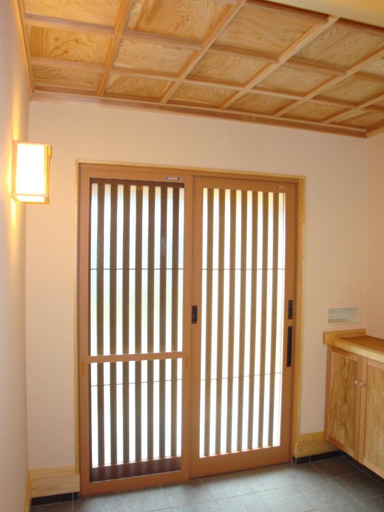 阿賀野市岡山町Y様邸の玄関