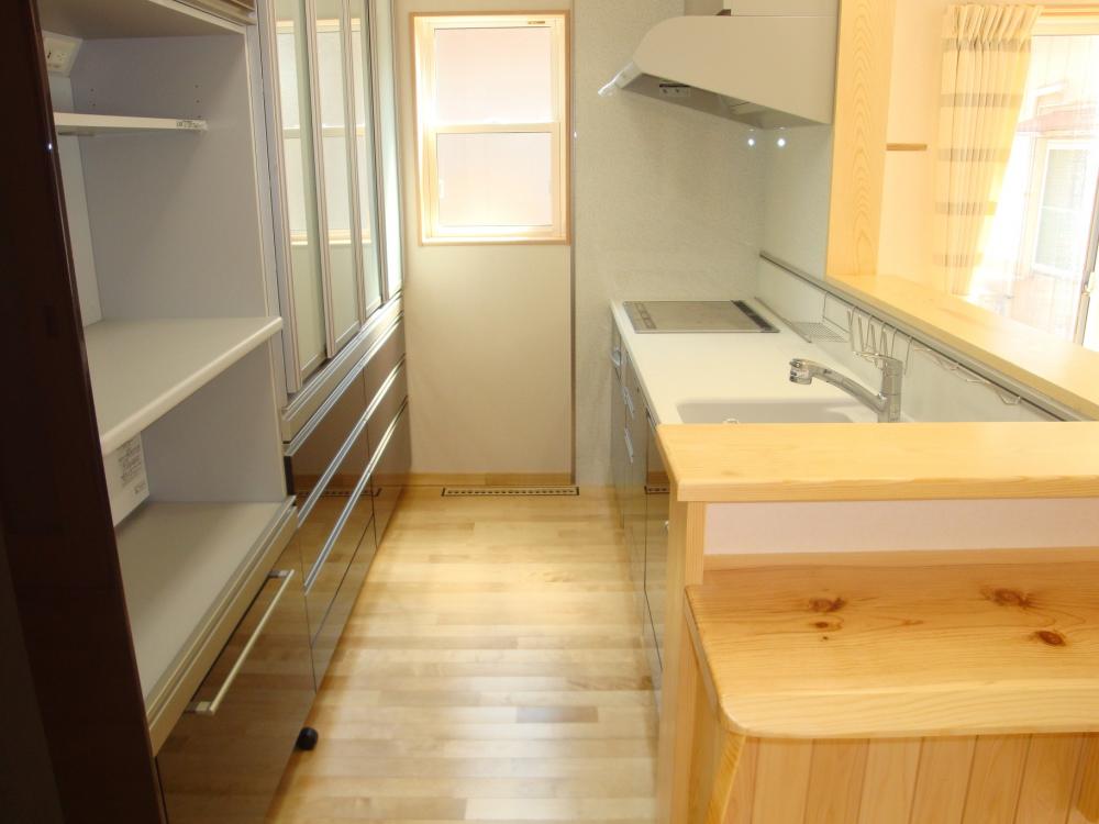 阿賀野市堀越M様邸のキッチン