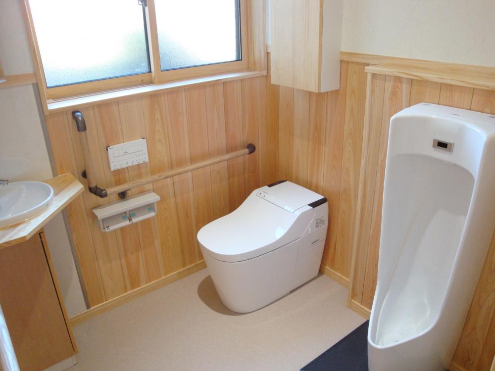 阿賀野市下里H様邸のトイレ
