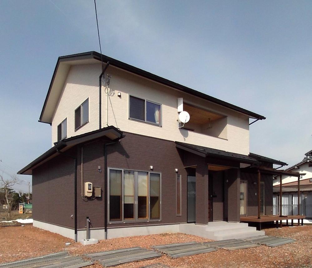 阿賀野市上中I様邸の外観