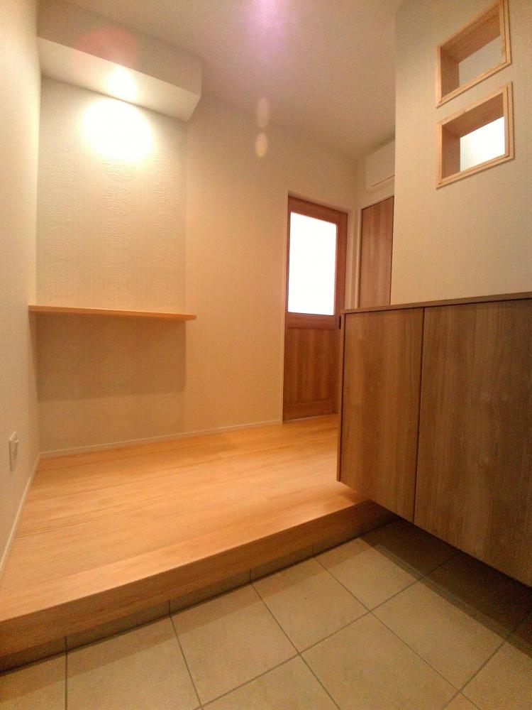 阿賀野市稲荷町A様邸の玄関