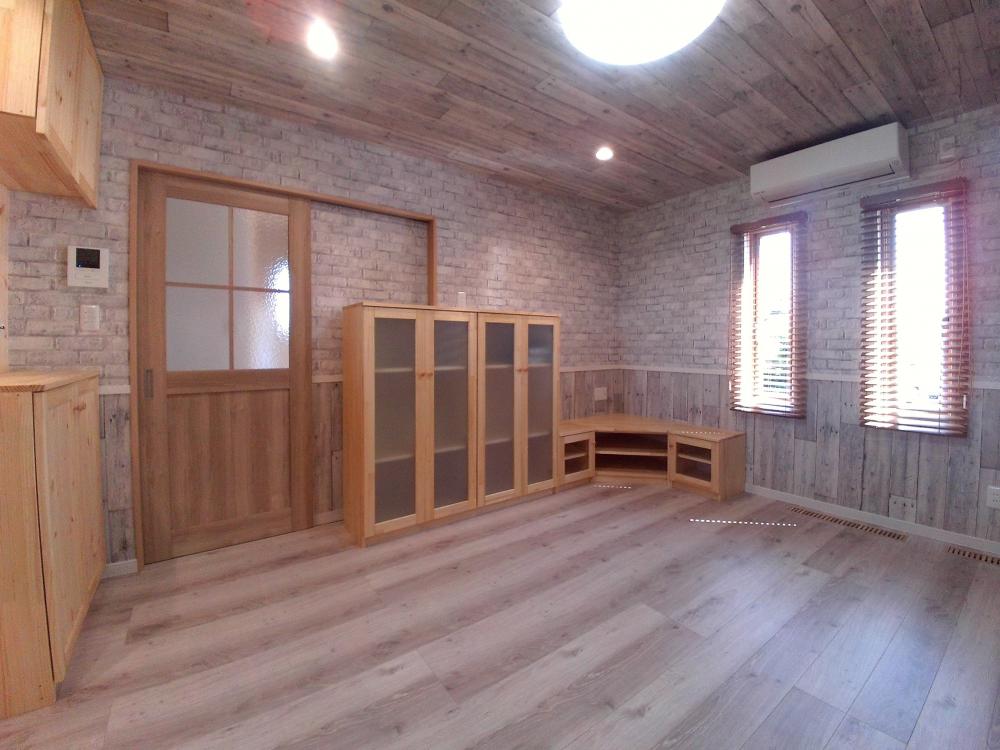 新潟市北区Y様邸のリビング